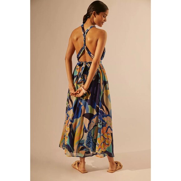 Alexandra Farmer Printed Maxi Dress XL - Picture 2 of 9